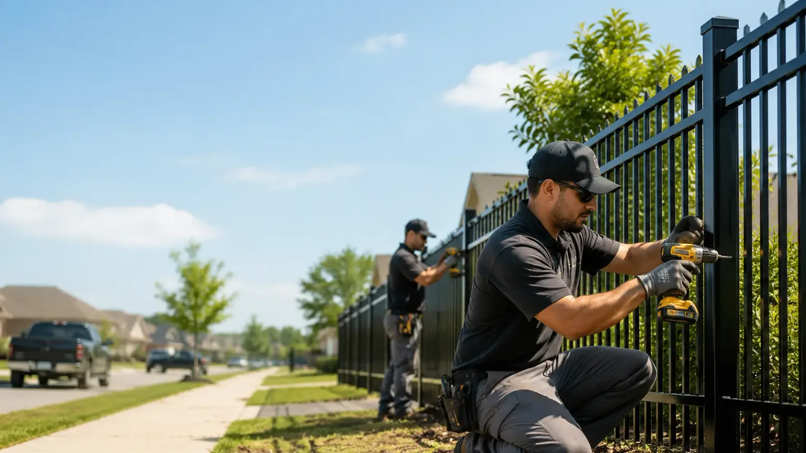 Metal Fence Installation in Springfield, NH
